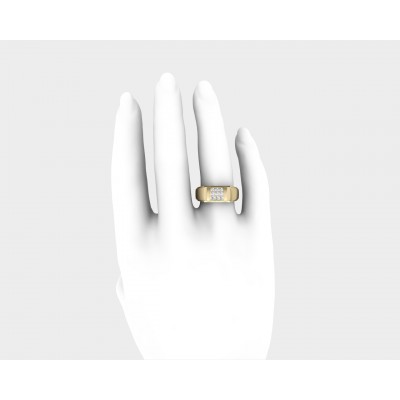 Ansh Diamond Engagement Ring for Men